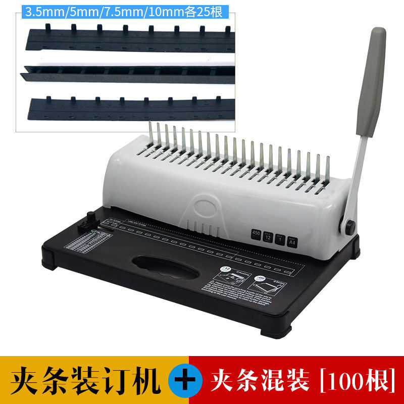 Binding Comb Plastic - Macchina per Rilegatura Manuale a Punte