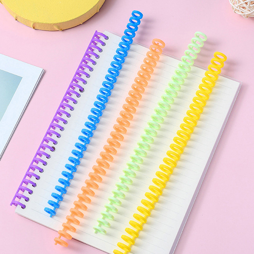 Binding Comb Plastic - 10 pezzi di spirali in plastica