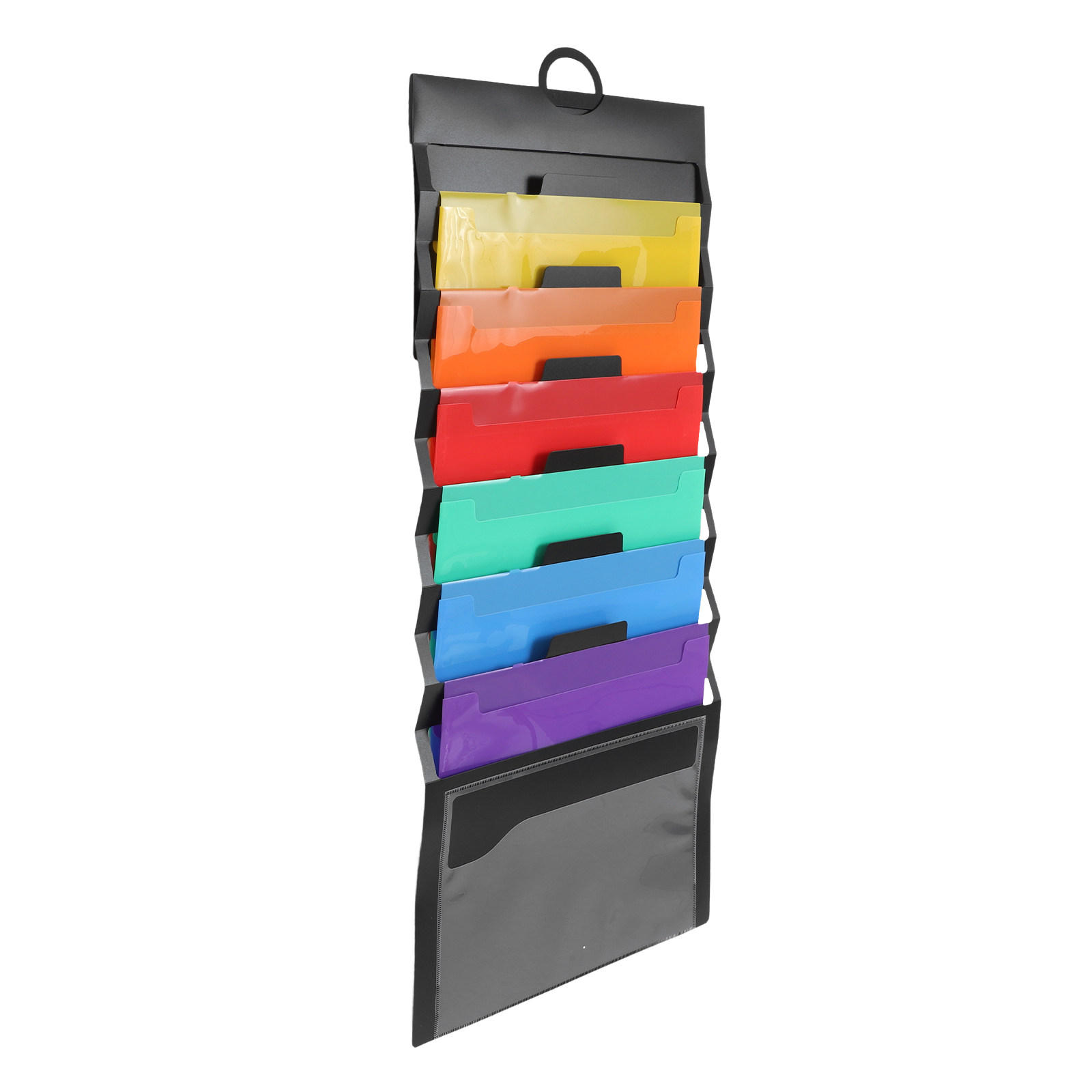 File Folder Hanging - Cartella portadocumenti a 6 strati, pieghevole,