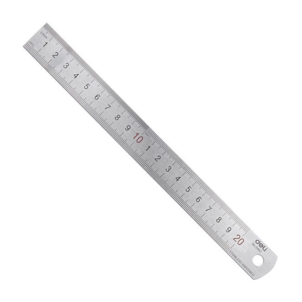 Deli Righello dritto in metall - Stationery And Office Supply Stores recensione e prezzo