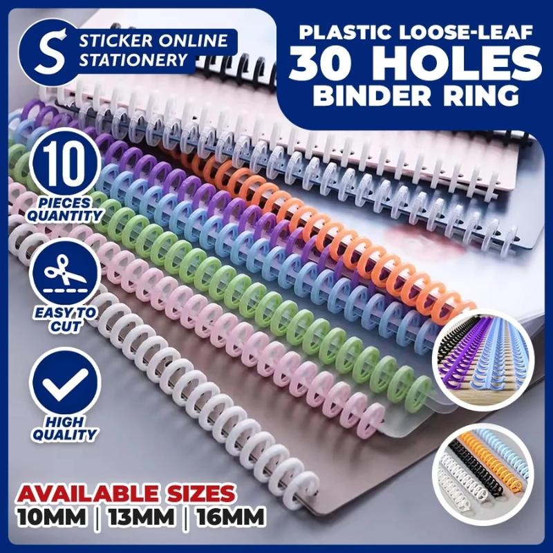 10 anelli in plastica per rile - Binding Comb Plastic recensione e prezzo