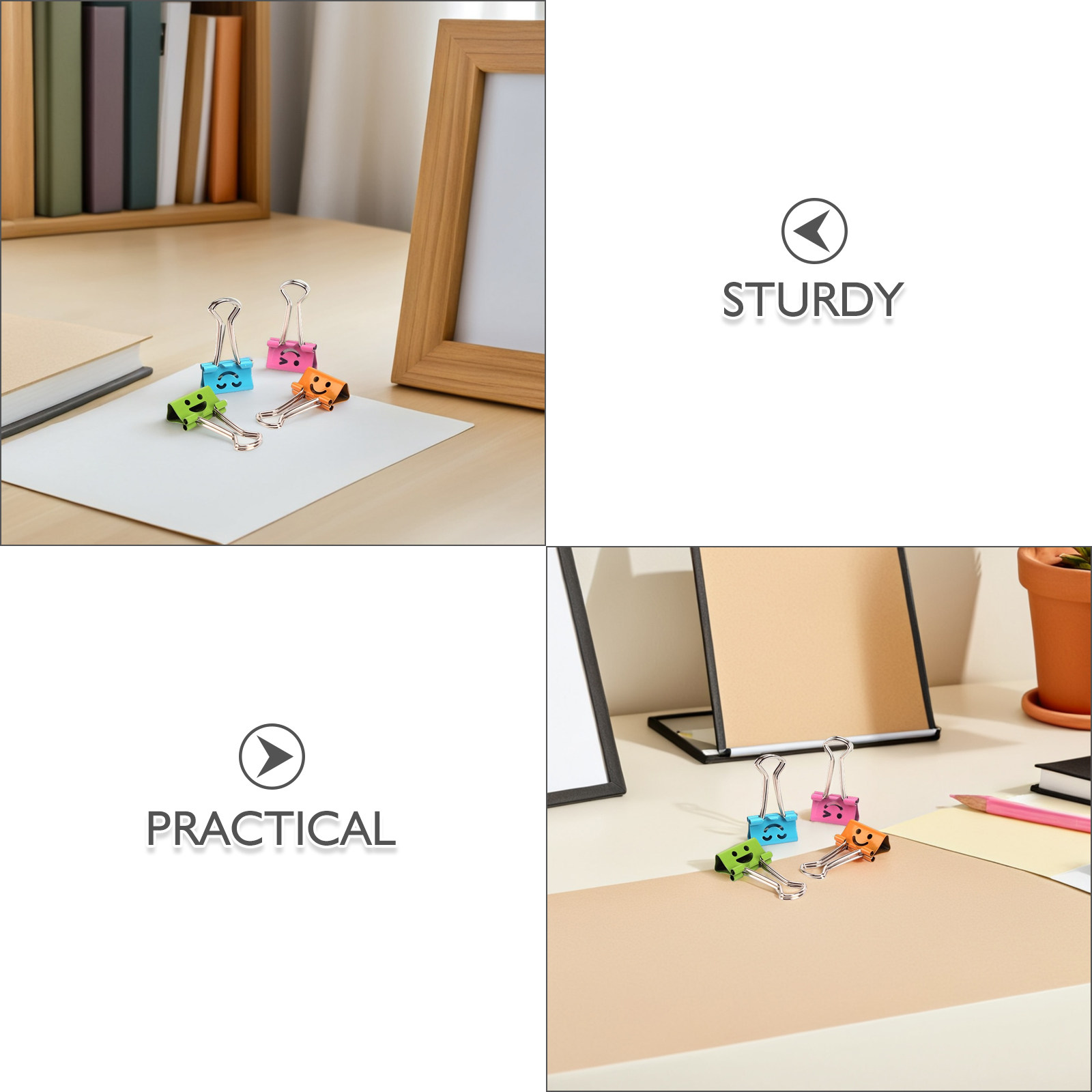 40 pezzi di fermagli colorati  - Binder Clip Assorted recensione e prezzo
