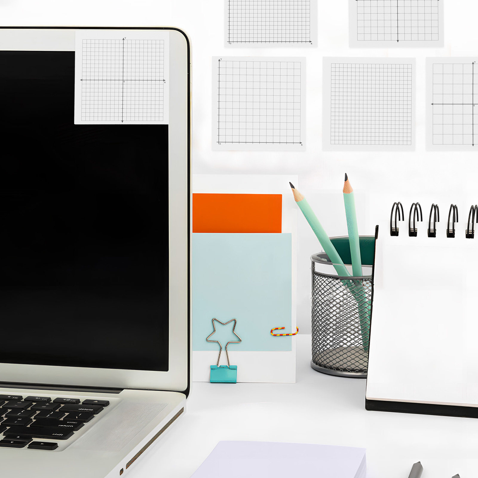 6 blocchi di fogli adesivi a g - Graph Paper Pad recensione e prezzo