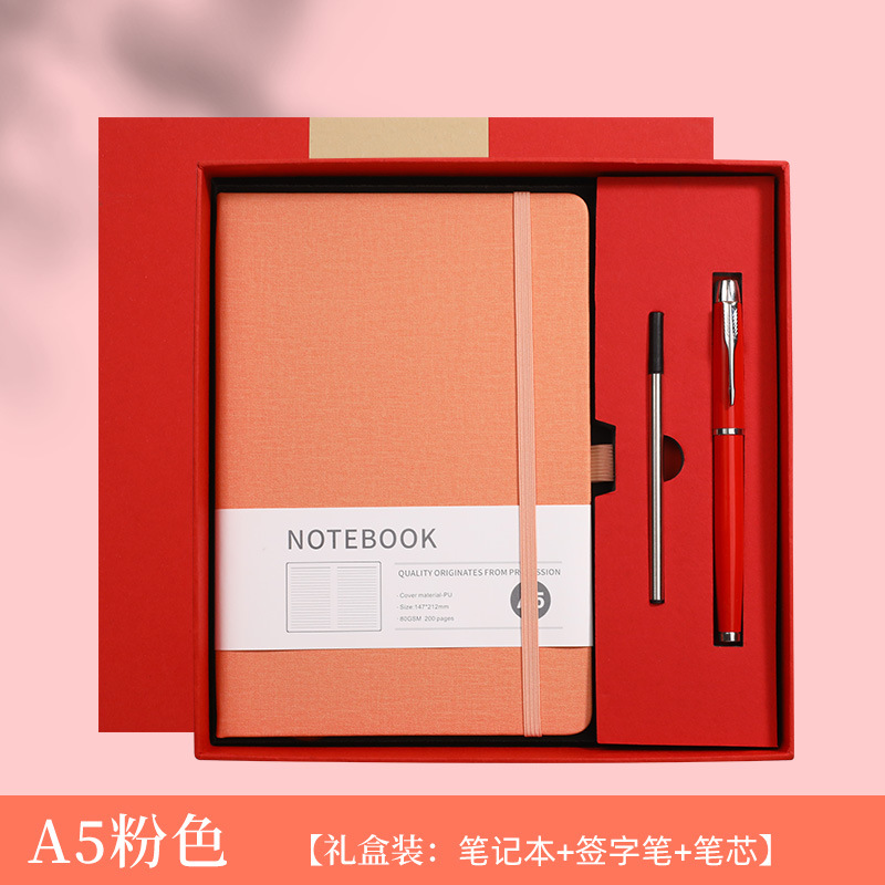 Set regalo con taccuino A5, pe - Journal Leather Hardcover recensione e prezzo