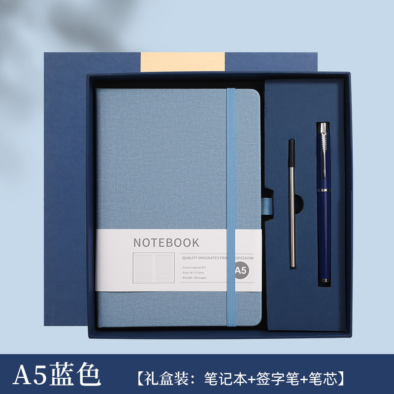 Set regalo con taccuino A5, pe - Journal Leather Hardcover recensione e prezzo